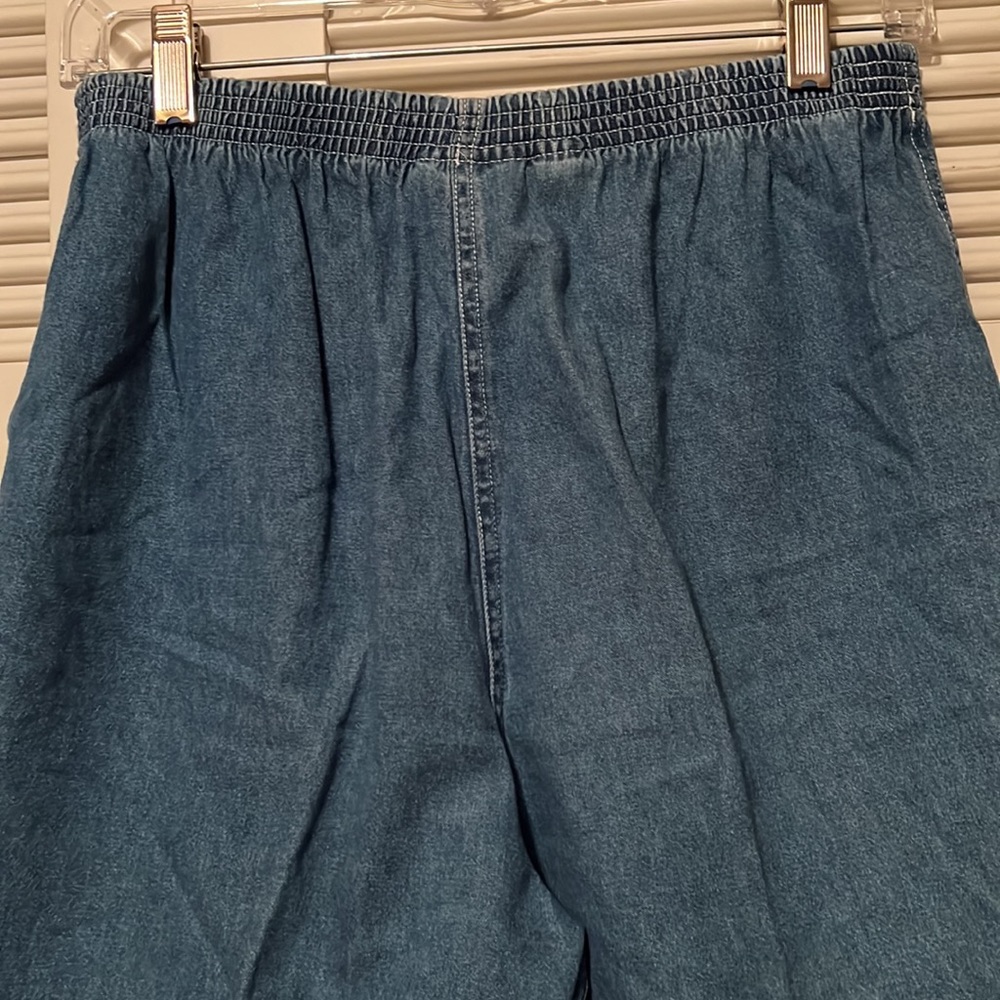 JONES NEW YORK Sport Petite Denim Cargo Shorts - Picture 4 of 5